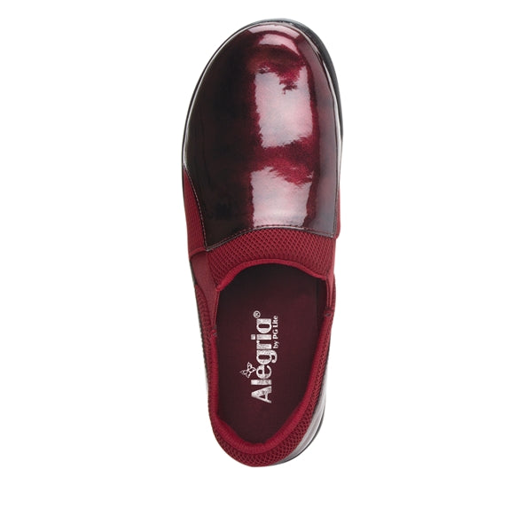Clearance Alegria Plumtastic Duette Patent Shoes