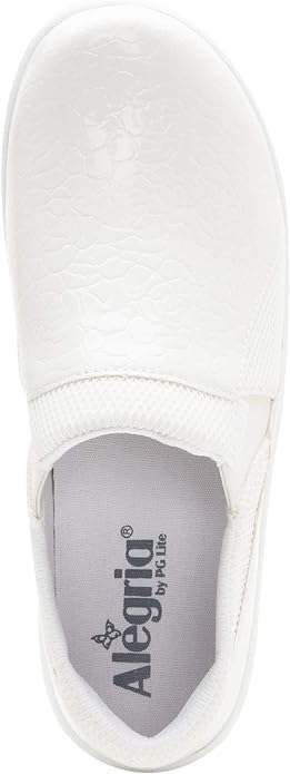 Clearance Alegria White Duette Flourish Shoes