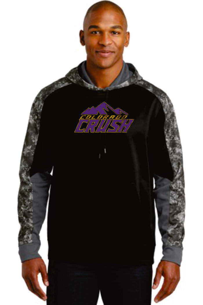 CO Crush Colorblock Hooded Wicking Sweatshirt