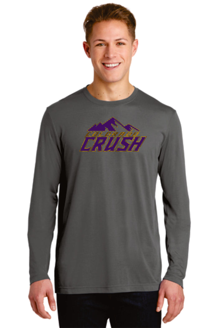 CO Crush Sport Tek Long Sleeve Wicking Tee