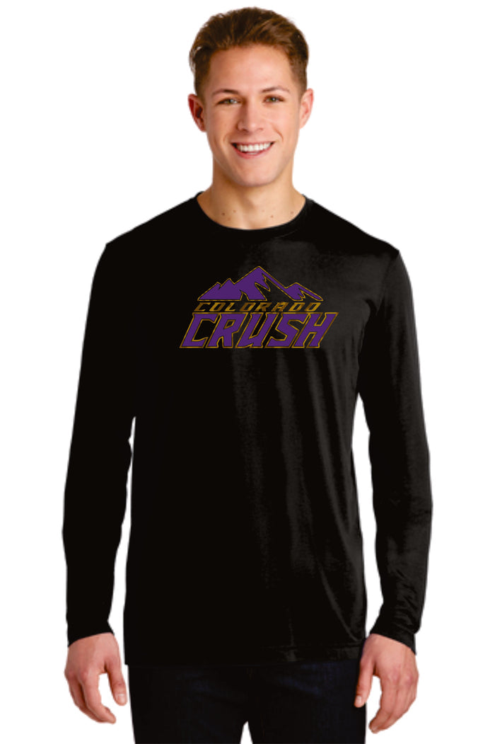 CO Crush Sport Tek Long Sleeve Wicking Tee