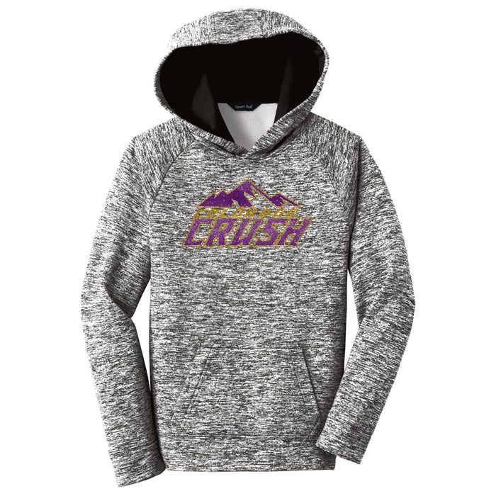 CO Crush Wicking Heather Hoodie- Youth and Adult Unisex