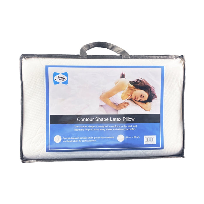 SEALY MALAYSIA Contour Natural Latex Pillow | Isetan KL Online Store