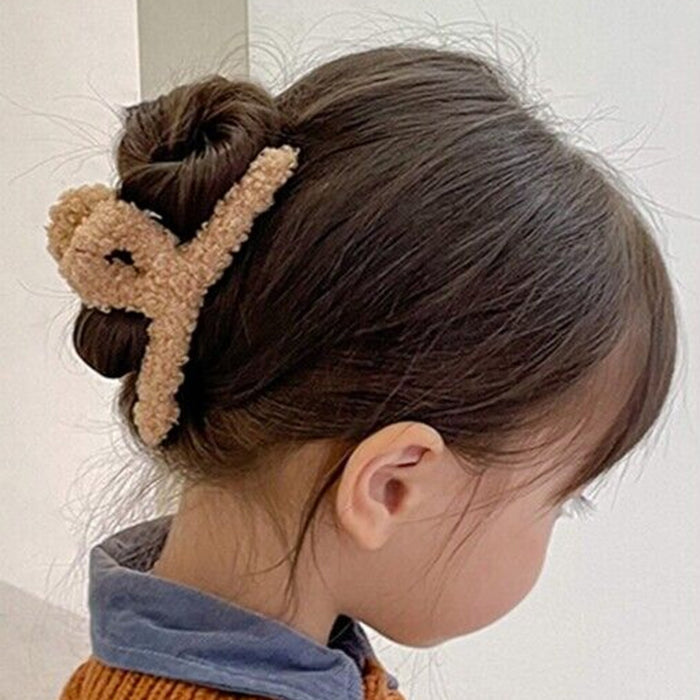 Coo Coo Plush Claw Clip & Pin & Scrunchie Set 3pcs - ikatehouse