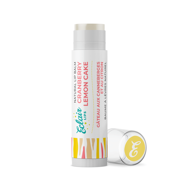 Eclair Cranberry Lemon Cake lip balm