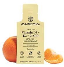 CYMBIOTIKA Liposomal Vitamin D3 + K2 + CoQ10