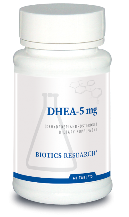 DHEA 5 mg 60 tablets by Biotics Research