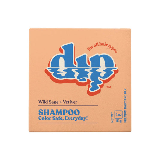 Dip Color Safe Shampoo Bar for Every Day - Wild Sage & Vetiver - Aesthetics By Kell