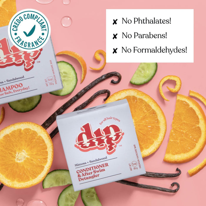 Dip Conditioner Bar & After Swim Detangler - Mimosa & Sandalwood - Aesthetics By Kell