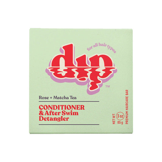 Dip Conditioner Bar & After Swim Detangler - Rose & Matcha Tea - Aesthetics By Kell