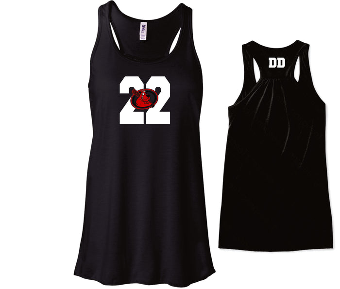 Dirt Dawgs Flowy Tank- 2 designs- Matte or Glitter