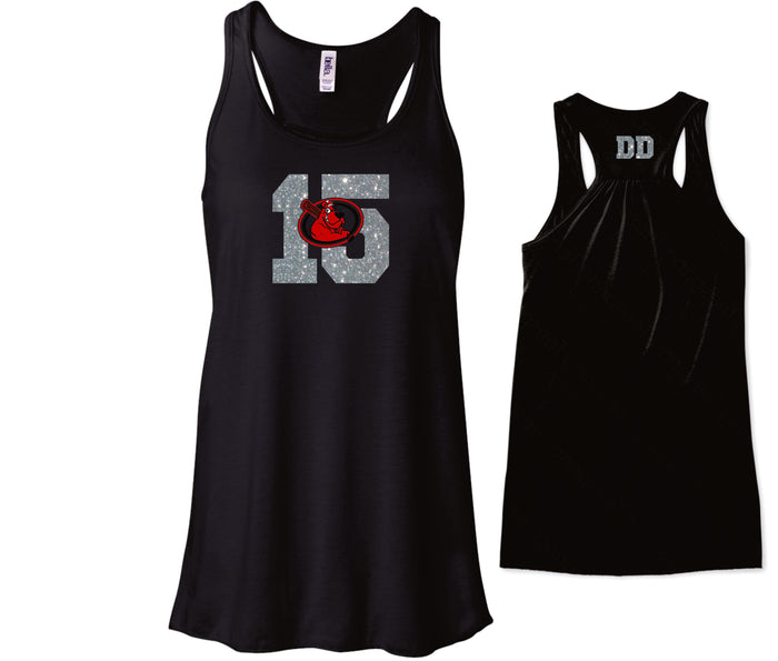 Dirt Dawgs Flowy Tank- 2 designs- Matte or Glitter