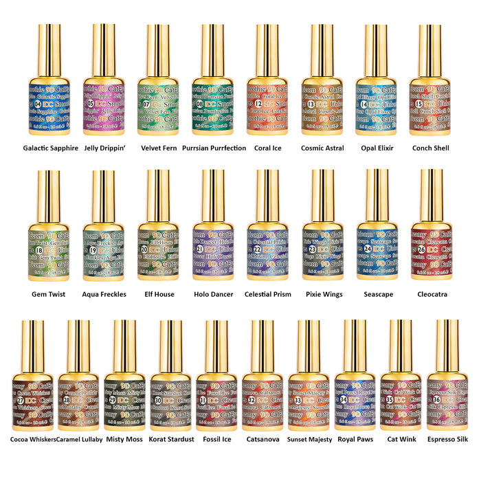 DND Cats Eyes Gel Polish 0.6oz/ 18ml