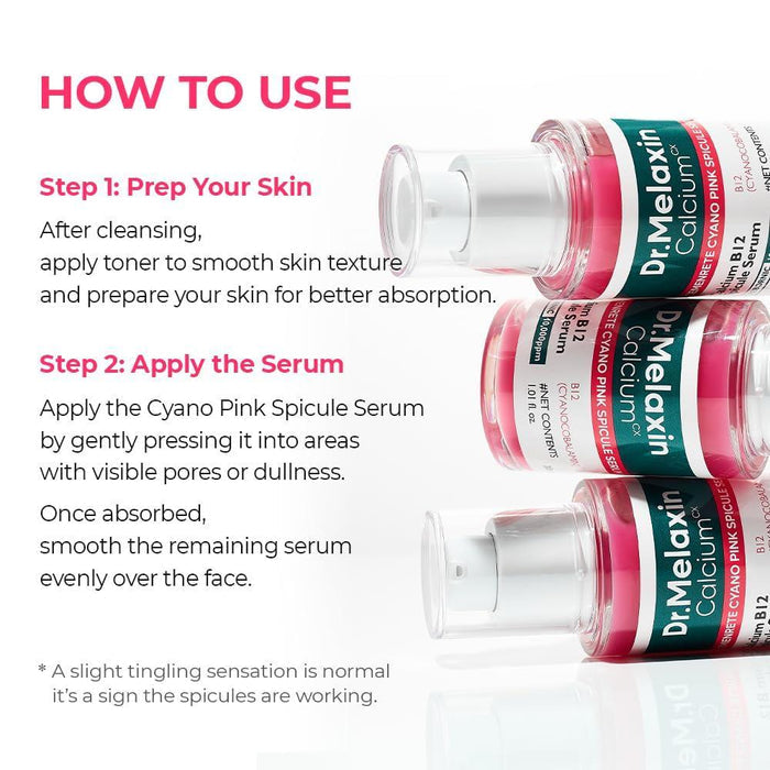 Dr.Melaxin Cyano Pink Spicule Serum 30 mL