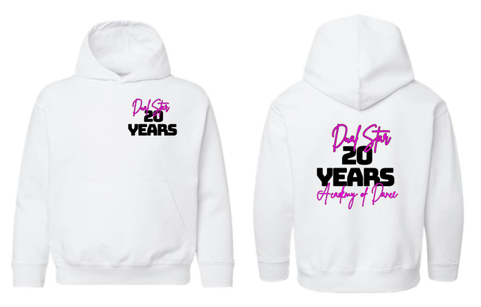 Dual Star 20th ANNIVERSARY BRITTANY Hoodie- Ladies & Youth