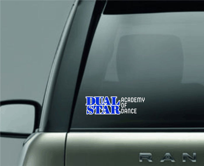 Dual Star Car Decal