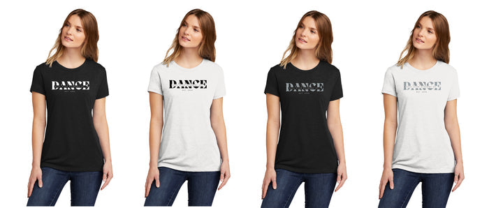 Dual Star DANCE Tee- Ladies and Unisex