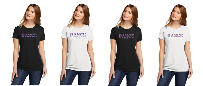 Dual Star DANCE Tee- Ladies and Unisex