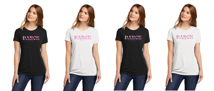 Dual Star DANCE Tee- Ladies and Unisex