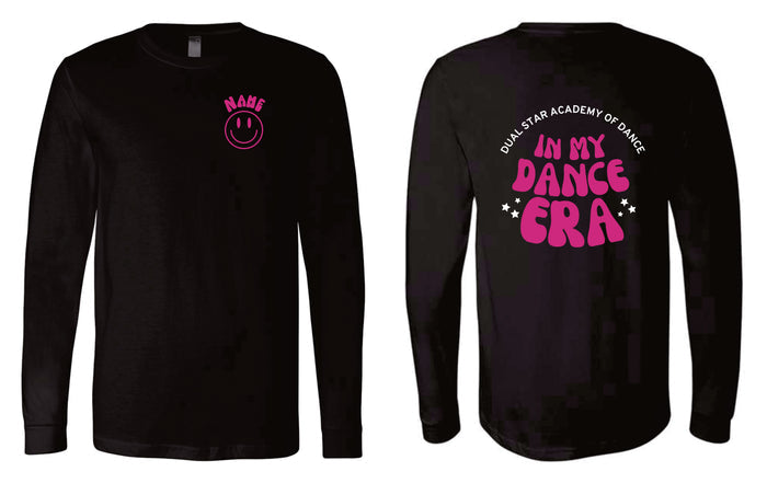 Dual Star IN MY DANCE ERA Long Sleeve Tee- Ladies, Youth, and Unisex
