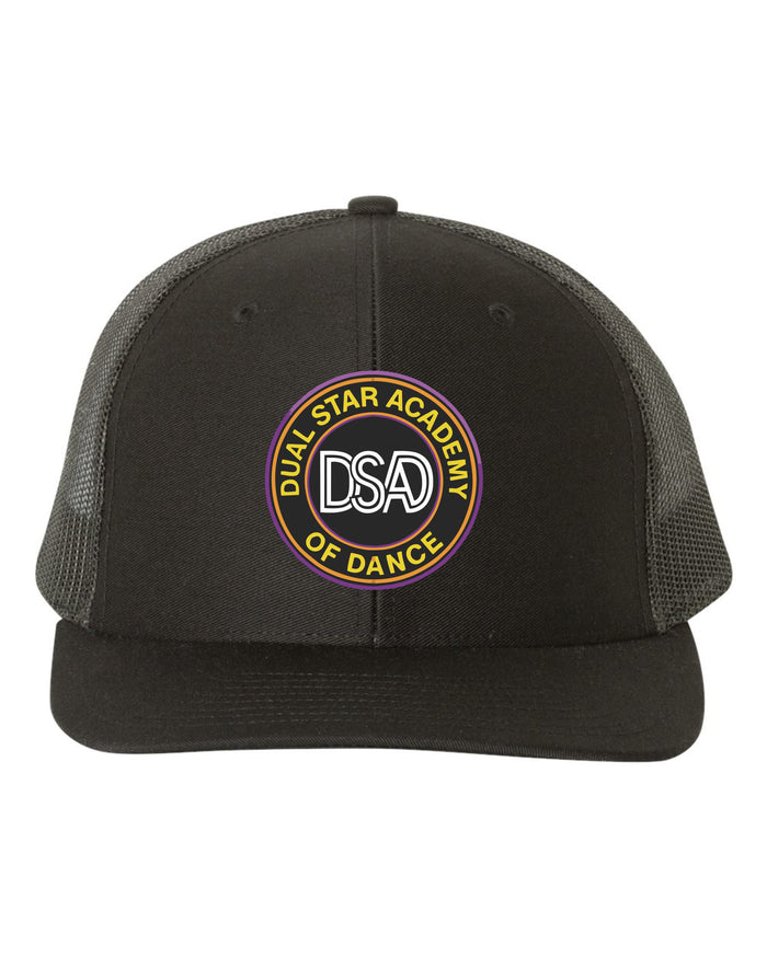 Dual Star Trucker Hat- Circle Design