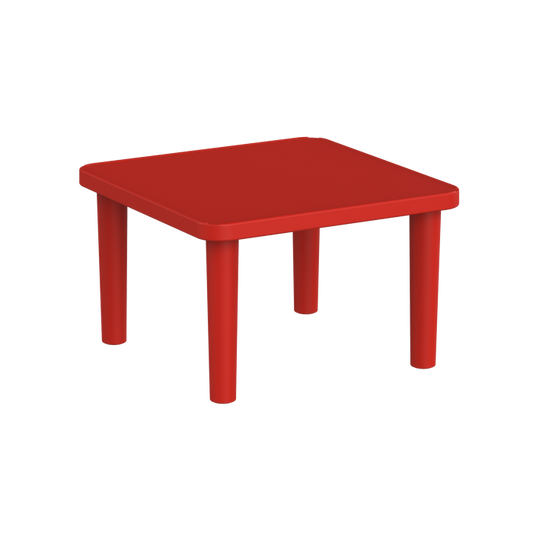 Duramax Kindergarten Table Duramax Kindergarten Table - Square Red