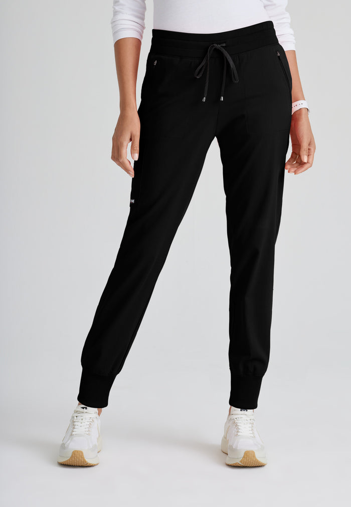 Eden Jogger - Black - Grey's Anatomy Scrubs