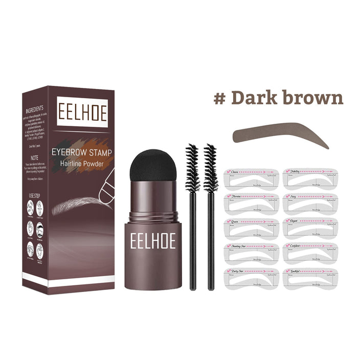 Dark brown set boxed