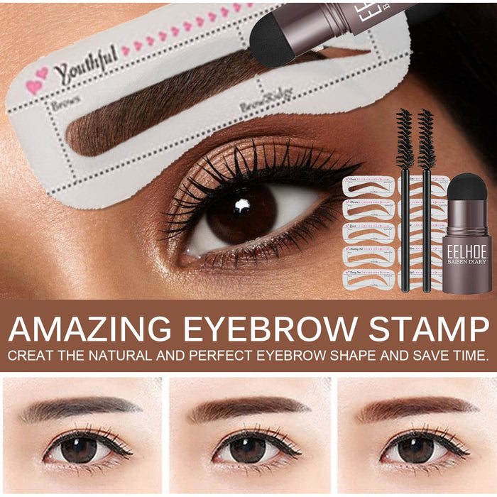EELHOE Eyebrow Stamp Set Makeup Eyebrow Powder EELHOE COSMETICS