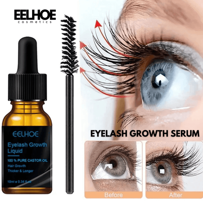 EELHOE Eyelash Growth with Castor Oil Natural EELHOE COSMETICS