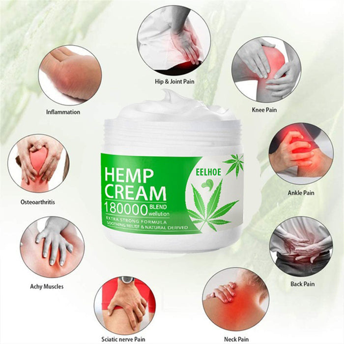 EELHOE Hemp Cream – Premium Pain Relief & Soothing Care EELHOE COSMETICS