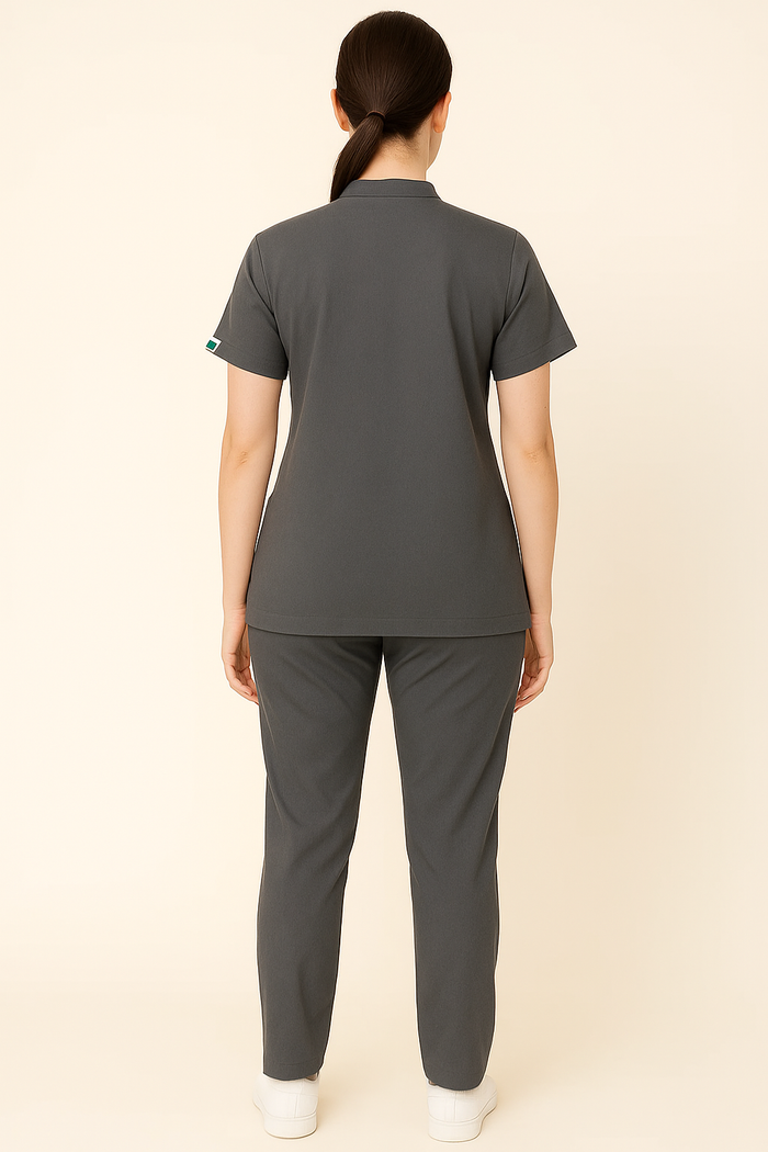 ELITE MANDARIN (GREY) SCRUB