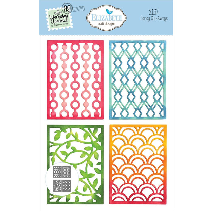 Elizabeth Craft - Metal Die - Fancy Cut-Aways. Elizabeth Craft Dies will give an added touch to any paper project and are compatible with most die-cutting machines. Available at Embellish Away located in Bowmanville Ontario Canada.