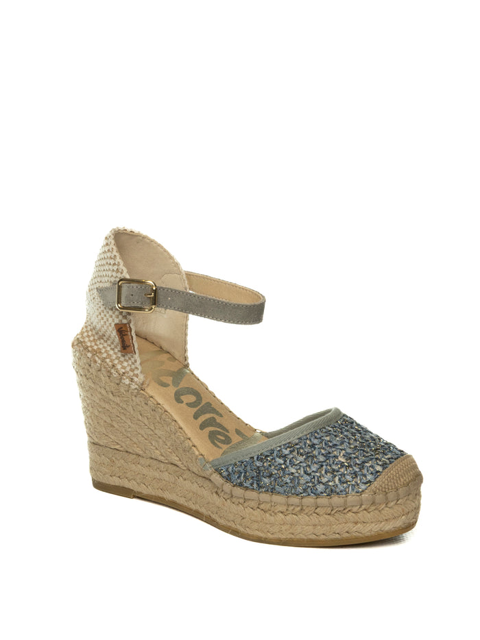 VIDORRETA espadrillas rafia blu 1300 RAFIA-AZUL