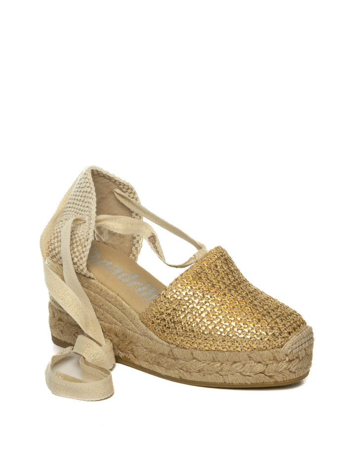 ESPADRILLES Espadrillas valenciana platino VALENCIANA MET-PLATINO