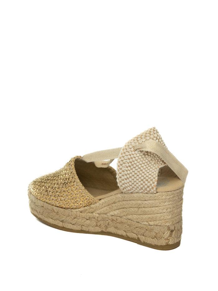 ESPADRILLES Espadrillas valenciana platino VALENCIANA MET-PLATINO