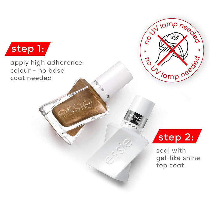 Essie Gel Couture Nail Polish Special Metallics & Glitters & Shimmers 0.46oz - ikatehouse
