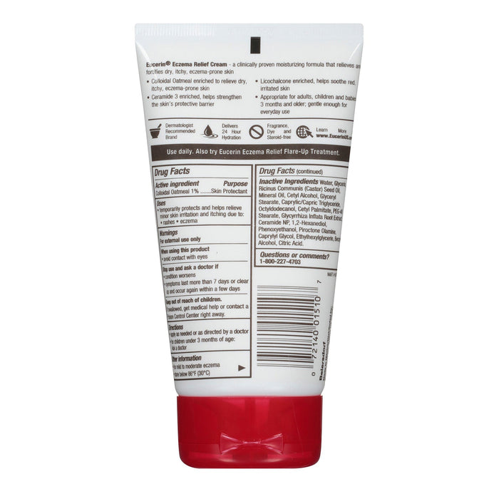 Eucerin Eczema Relief Cream 5oz - ikatehouse