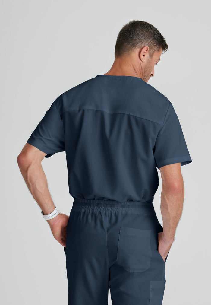 Evan Top - Steel - Grey's Anatomy Scrubs