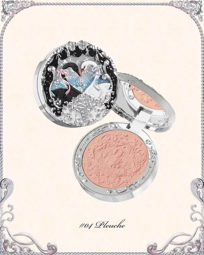 Flower Knows Swan Ballet Embossed Blush 5g