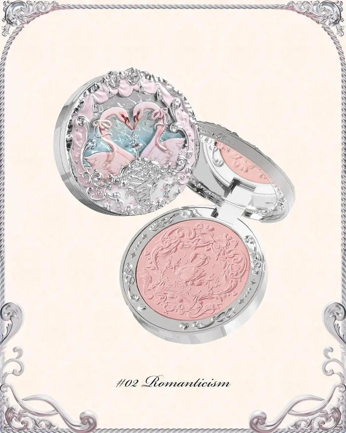 Flower Knows Swan Ballet Embossed Blush 5g