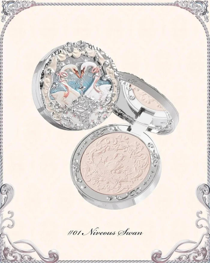 Flower Knows Swan Ballet Embossed Blush 5g
