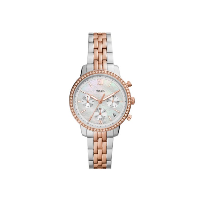 Fossil Neutra Chronograph Two-Tone Stainless Steel Watch