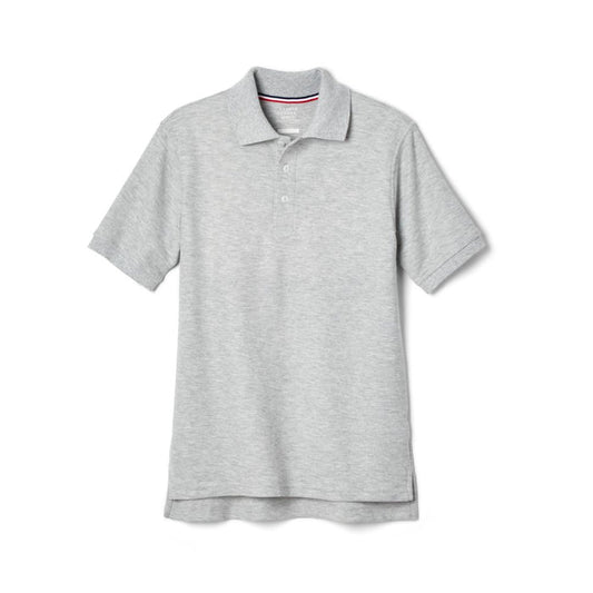 French Toast Boys Short Sleeve Pique Polo with Lenox Academy Logo