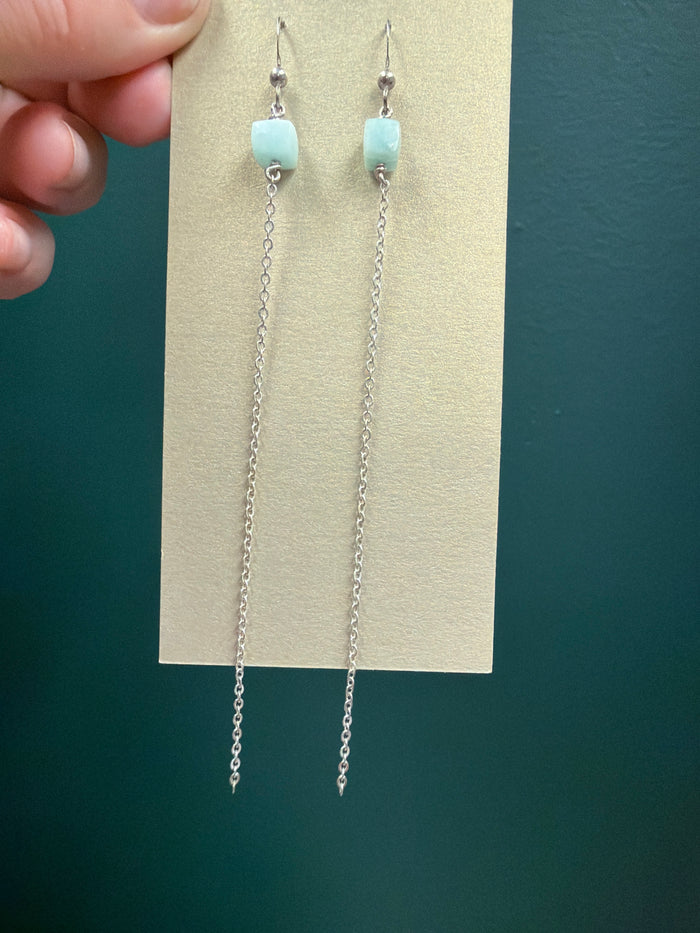 Amazonite Facet Blocks