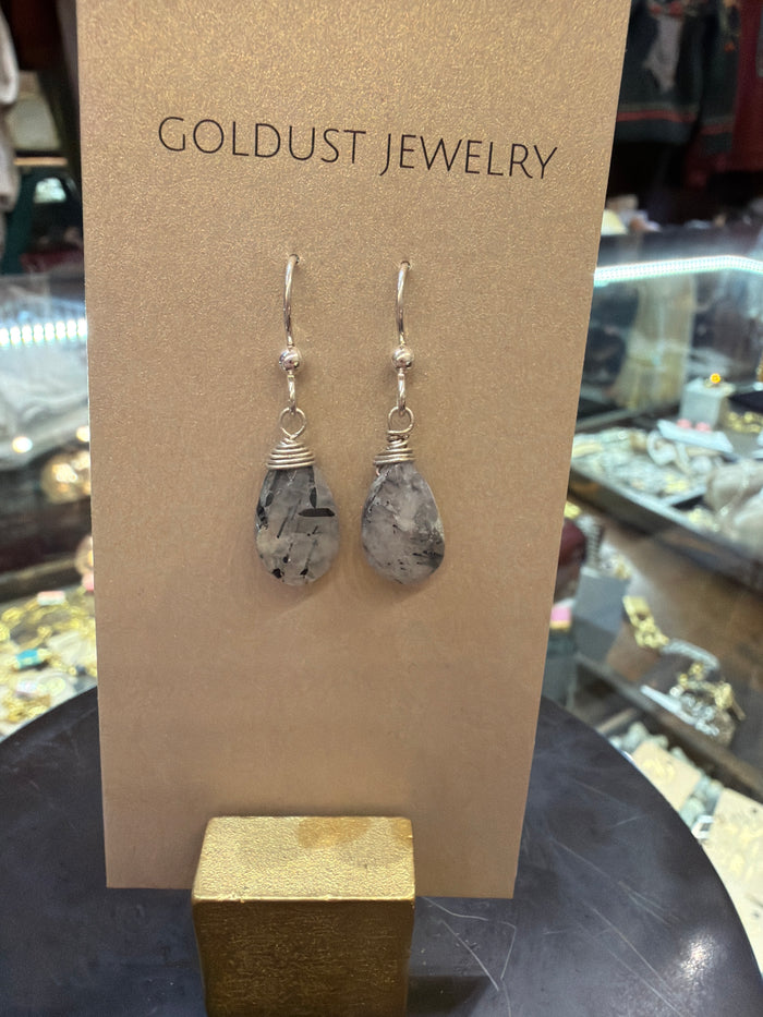 Salt Pepper Rutalated Quartz
