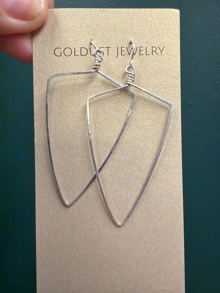 GD Simple Metal Shape Earrings