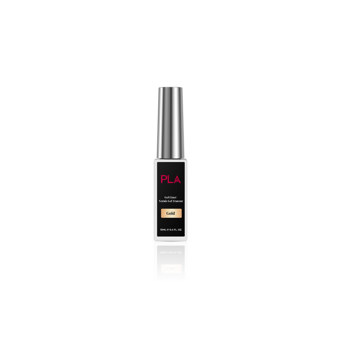 Gel liner bottle with 'PLA' branding on a white background