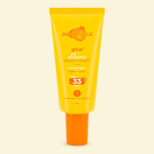 Glow+ 3-in-1 Delicious Dream Cream with SPF 33+ & PA+++ for Glowing Skin - 50g