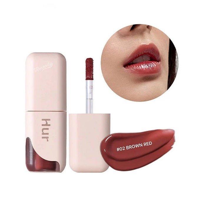 GLOW AMPOULE TINT BROWN RED - Luciu De Buze Cu Extract De Miere De Manuka - skinseen.ro